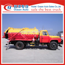 Dongfeng 140 vacuum carbon steel septic tanks trucks for sale